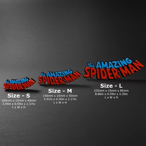 The Amazing Spiderman - Movie/Comics 3D Printed Logo Sign - Afbeelding 1 van 3