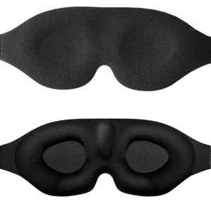 Maschera per dormire donna uomo, benda per dormire sagomata 3D, copertura occhi aggiornata - Foto 1 di 6
