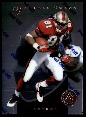 1997 Pinnacle Certified #27 Terrell Owens   Football San Francisco 49ers - Image 1 of 2