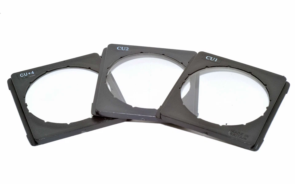 Close up Filter Set +1, +2 & +4 Japanese Glass Filters Cokin A Compatible  - Image 1 of 4