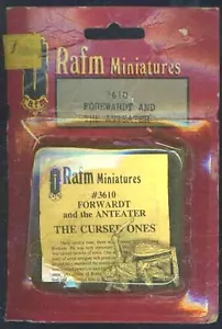 RAFM FOREWARDT & ANTEATER SEALED Metal Miniatures Blister D&D Dungeons Dragons - Picture 1 of 1