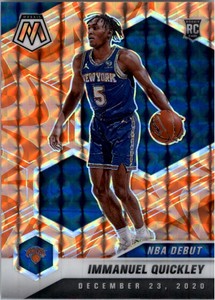2020-21 Panini Mosaic Mosaic Reactive Orange Basketball Card Pick