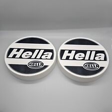 Volkswagen MK3 GTI Hella Style Headlight Covers | White Rally Cap | VW Jetta GLI