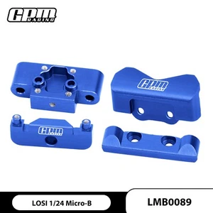 GPM 7075 Alloy Front Bulkhead & Rear Pin Mounts LOSI 1/24 Micro-B / 1/28 Micro-T - Picture 1 of 12