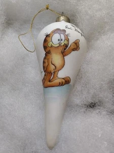 Rare VTG Anne Sullivan Hi I'm Garfield Seasons Greetings 5" Christmas Ornament - Picture 1 of 18