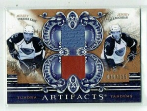 10-11 UD Artifacts Tundra Tandems  Evander Kane--Zach Bogosian  /125  Jerseys