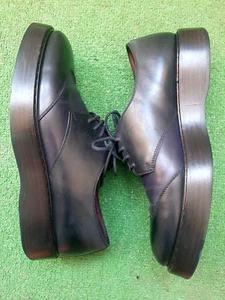 Bottega Veneta Black Leather Sandwich Flat Oxfords LACE UPS size EU 37,5 / US 7 - Bild 1 von 8