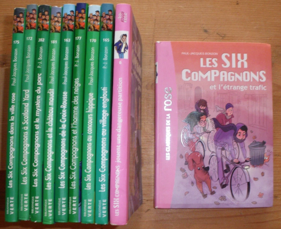 TRES BEAU LOT de 10x LES SIX COMPAGNONS, TBE - Photo 1/1