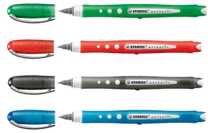 Stabilo worker+ colorful medium Tintenroller 0,5 mm Farbe wählbar - Bild 1 von 7