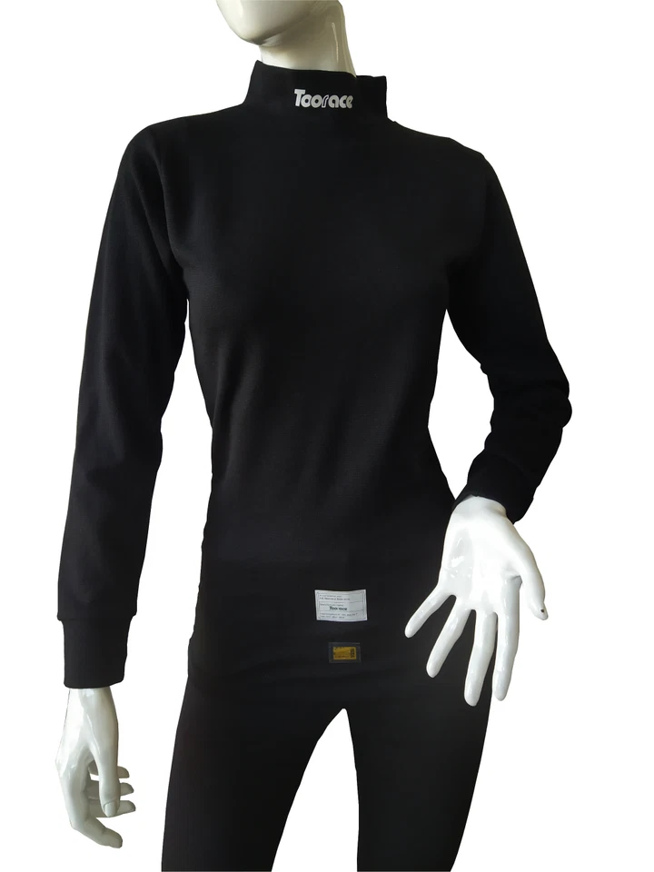 FIA 8856-2018 Pullover Unterhemd Schwarz Shirt Motorsport Rallye Racing Nomex - Bild 1 von 1