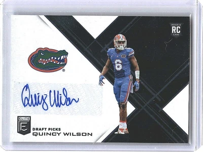 2017 Panini Elite Draft Picks Quincy Wilson #226 Rookie Auto RC Florida Gators - Image 1 of 2