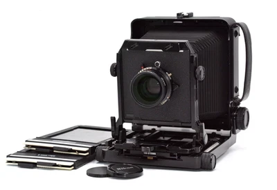 [MINT] TOYO FIELD 45 A II 4x5 FIELD CAMERA Nikkor w 150mm f/5.6 Lens From Japan - Image 1 of 4