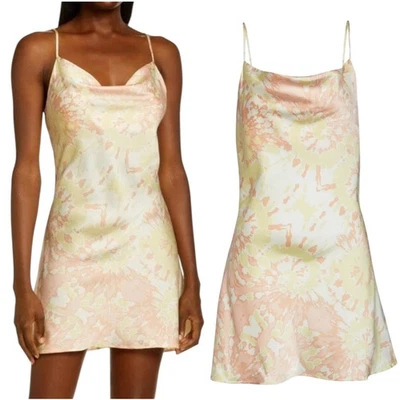 Honeydew Intimates Chemise Feminino Keep It Cool Slip Tamanho M Marfim Tie-Die - Imagem 1 de 4