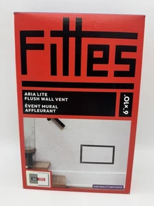 ADATTI Aria Lite 10 pollici x 6 pollici Ventilatore da parete bianco a filo ABS - Foto 1 di 5