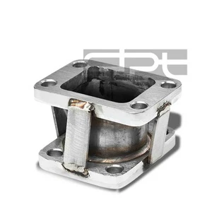 T3 TO TD05 STAINLESS FLANGE TURBO EXHAUST MANIFOLD SWAP CONVERTER ADAPTER - Picture 1 of 3