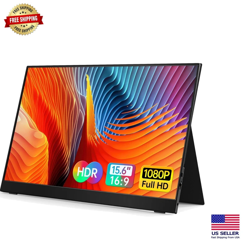 VILVA 15.6" Portable Monitor V156F1 USB-C wire included