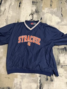 Vintage Syracuse University Pro Player Windbreaker Sewn Pullover X Large - Picture 1 of 11