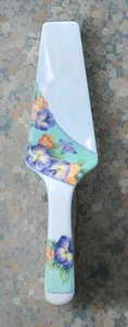 Andrea von Sadek Kuchen/Tortenheber, Blumen, lila & weiß, Made in Japan - Bild 1 von 8