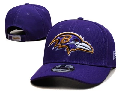 NEW ERA BALTIMORE RAVENS PURPLE ADJUSTABLE HAT MVP AUTHENTIC NFL FOOTBALL TEAM CAP NEW