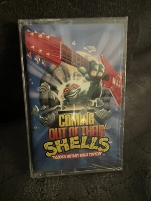 Vtg NEW Coming Out of Their Shells by Teenage Mutant Ninja Turtles Cassette 1990 - Image 1 of 2