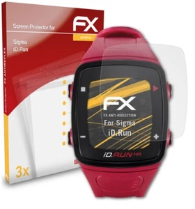 atFoliX 3x folia ochronna ekranu do Sigma iD.Run matowa i odporna na wstrząsy - Zdjęcie 1 z 8