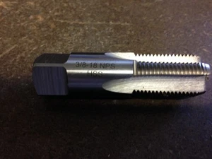3/8-18 NPS HIGH SPEED STEEL PIPE TAP - Picture 1 of 1