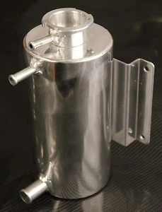 1.5 Coolant Water Expansion Tank Bottle Header Aluminium Alloy Universal Kit Car - Picture 1 of 10