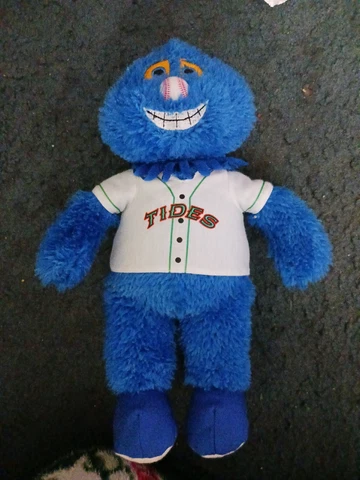 Norfolk Tides RIPTIDE Plush Toy Doll Baltimore Orioles MLB & AAA Baseball Mascot Cover