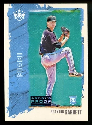 Braxton Garrett-2021 Panini Diamond Kings RC #48 Marlins - Image 1 of 2