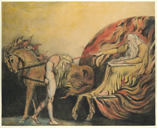 William Blake : God Judging Adam : 1795 : Archival Quality Art Print