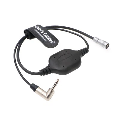 ALVIN’S CABLES Tentacle Sync 3.5mm TRS to 4 Pin Female Timecode Cable for Z CAM E2 Flagship