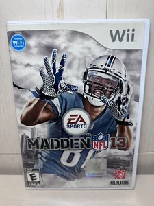 Madden NFL 13 (Nintendo Wii, 2012) CIB Tested And Working - Picture 1 of 4