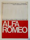 Alfa Romeo Giulia 105/115 Manuale Officina, Istruzioni per la riparazione. 