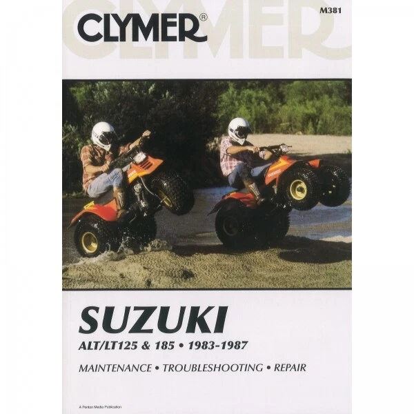 Suzuki alt Lt125 und 185 (1983-1987) Reparaturanleitung Clymer