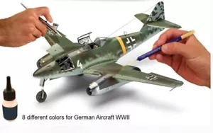 Revell 36200 - Modelo Set de colores - Aviones alemanes Segunda Guerra Mundial 8 x 18 ml - Nuevo - Imagen 1 de 1