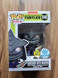 Funko Pop Movies Teenage Mutant Ninja Turtles Shredder with Weapon #1140 GiTD - Bild 1 von 5