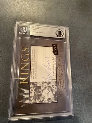 Tom Seaver Autograph 9/10 2018 Historic Autographs Kings 2 Silver - Image 1 of 3