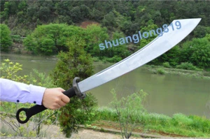 High Quality Chinese Red-Army Broadsword DaDao Sword Sharp Carbon Steel Blade - Picture 1 of 9
