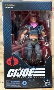 HASBRO G.I. FIGURA DE ACCIÓN COBRA ZANDAR SERIE CLASIFICADA JOE #146 6" - Imagen 1 de 5