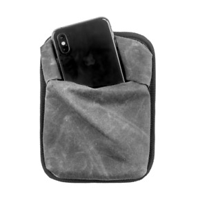 Wotancraft Zipper-Less Pocket Module (MEDIUM) Charcoal Black