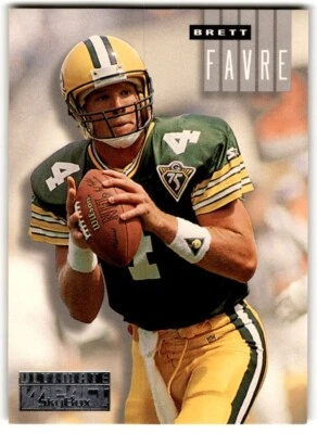 1994 SkyBox Impact Ultimate Brett Favre #U-15 Green Bay Packers - Image 1 of 2