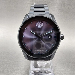 Reloj Movado Bold Verso Hombre 42mm Esfera Azul Tono Azul Oscuro Fecha Redondo 3600862 - Imagen 1 de 11