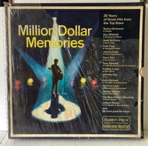 Various Artists MILLION DOLLAR MEMORIES 1972 Reader's Digest 9 LP Box G+ to VG+ - Imagen 1 de 21