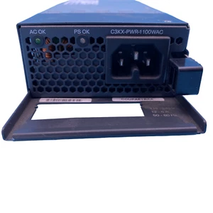 Cisco C3KX-PWR-1100WAC Catalyst Switch 3K-X 1100W AC Power Supply - Afbeelding 1 van 4