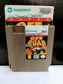 NES Ivan IronMan Stewart's Super Off-Road Nintendo Game w/Box Sleeve & Manual 