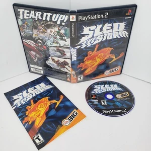 Sled Storm (Sony PlayStation 2 PS2) Complete CIB Cleaned & Tested - Picture 1 of 4