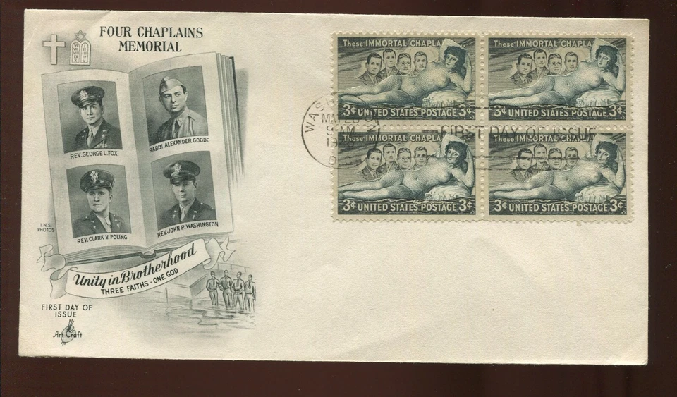 737 'MAJA MAMA' EFO FANTASY ALTERED DESIGN FOUR CHAPLINS 956 FDC COVER LV 333 - Image 1 of 1