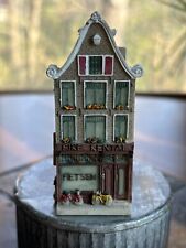 Miniature Amsterdam Fietsen Store Bike Rental Canal House Store SEE INSIDE!