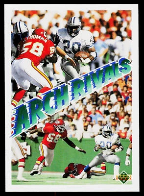 Barry Sanders / Derrick Thomas AR, 1991 cubierta superior, #656, Foto 1 de 2