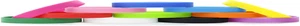 Silicone Wristbands Rubber Bracelets Charms Adult 12Pcs Mixed Colors Blank Sport - Picture 1 of 9
